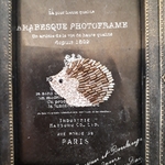 スワロフスキー　グルーデコ　ハリネズミ🦔ブローチ