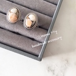 💍新作 ▷コッパーカルサイト アンティークシルバーリング