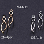 送料無料 4個 ツイストバチカン19 ピアス ペンダント【4ヶ】  M4409-G