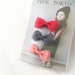 【限定】オーガンジーのヘアクリップセット