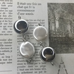 【2本】再販！パールとシルバー　63