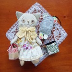いくつになっても着せ替え猫ちゃん＊ネズミちゃんつきセット②