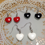 ハートピアス★レッド