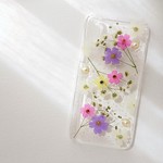押し花のiPhoneケース -  可憐 - Emotion⋈*
