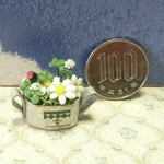 ミニチュアの花(ラッキークローバー&マーガレット)