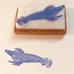 EGIさん限定 消しゴムはんこ エギ