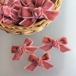ベロアリボン☆ピンク