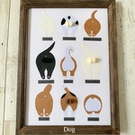 【受注製作】犬のおしりポスター