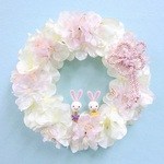 再販☆新作♡＊桜リース(お雛様・ひなまつり・結婚祝い・出産祝い)梅結び＊