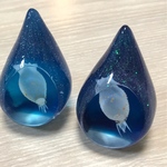 深海しずくのリングスタンド(サメハダホオズキイカ)