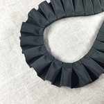 T4124-55  アクリル　グログランタックフリル　1m