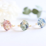 アンティーク風　flower ring