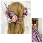 オーダー品✨ヘッドドレス★ウエディング★ナチュラル★ガーデン★結婚式★花嫁★卒業式★ヘアアクセサリー★ヘッドパーツ★マタニティフォト★成人式