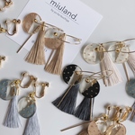 str227225様　専用購入品　Dot tassel ring(ベージュ)
