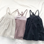 ＊バックリボンワンピース　コーデュロイ＊