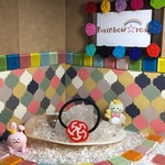 水引　可愛いヘアゴム【オレンジ】国内送料無料