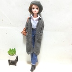 NO.54ロングカーディガンと帽子セット