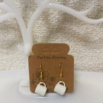 ミニチュアマグカップコーヒーピアス