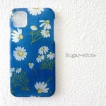  iPhone ケース ❤︎  chamomile : Blue