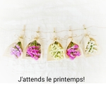 fd 【J'attends le printemps 】リモニウムナチュラルスワッグのガーランド
