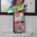 Laura Ashley ローラアシュレイ ”Bunched Roses” 手帳型スマホケース (概ね全機種対応)
