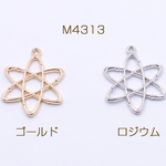 送料無料 20個 フレームチャーム デザイン 1カン 26×33mm【20ヶ】 M4313-R