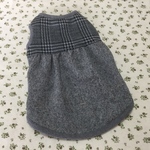 グレンチェック＆ツィードワンピース