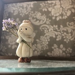 陶器 小さな女の子 〜祈り〜