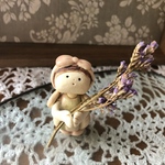 陶器 小さな女の子 〜祈り〜