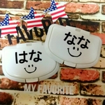 送料無料☺️おしりふきのふた★order受付 迷彩  にこちゃん スマイル 虹 名前入り