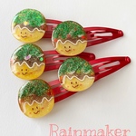 ★たこ焼きのパッチン留め★