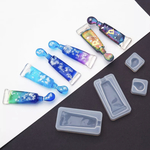 絵の具　チューブ型　Lサイズ　シリコンモールド