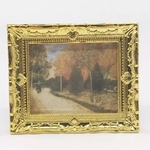再入荷1/23 ミニチュア 洋画 画廊 風景 カスタムパーツ ミニチュア アイテム ドール用品 ドールハウス