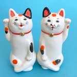 招き猫ペア