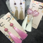 ゆらゆら様専用★タッセルピアス3点セット✩.*˚