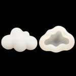 D-018 ☆送料無料☆ シリコンモールド　雲　ゆめかわ　アロマワックスサシェ　クレイケーキ