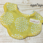 お花★フワフワ8重ガーゼスタイ★