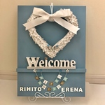 結婚式ウェルカムボード　ウェルカムスペース★名入れ可