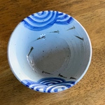 可愛いめだか柄のご飯茶碗🐟★送料無料★