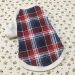 tricolor  チェックＴシャツ  Ｓ
