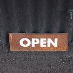 ＬＥＳＳ　サビサビ　看板シリーズ【両面】ＯＰＥＮ/ＣＬＯＳＥ　LK-0001029