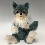 19099 オオカミ　モスブルー　