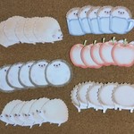 メッセージシール②（ハリネズミ）
