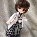 羽織袴セット【白】