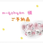 【m-gohyan様ご予約分】あみぐるみ