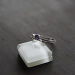 アイオライト　オービットリング　SILVER925