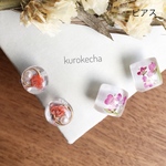 ピアス2点セット☆・。送料無料　レジン