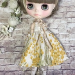 【再販】1376 ミモザのシンプルワンピース Blythe ブライス アウトフィット