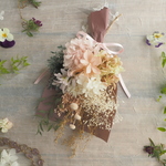 Petit swag＜pink natural＞＊スワッグ＊アンティーク＊ブーケ＊壁掛け＊プリザーブドフラワー＊お花＊ギフト＊誕生日＊記念日＊結婚祝い＊１点もの