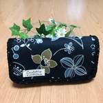 長財布・通帳入　ボタニカル柄
